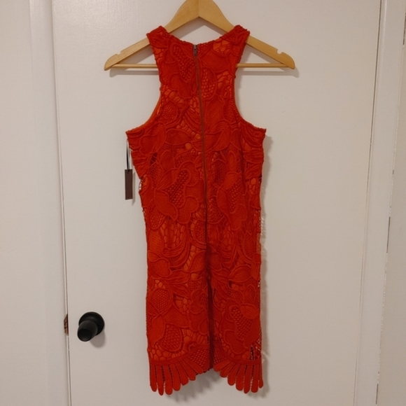 Lovers + Friends Caspian Shift Dress in Coral - Size XS from Revolve - Picture 4 of 7